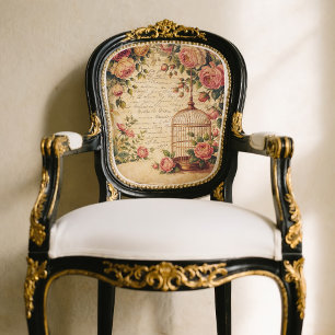Vintage Shabby Chic Birdcage Tissue or Decoupage Paper