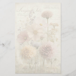 Vintage Shabby Chic European Inspired Stationery