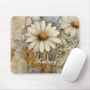 Vintage Shabby Chic Mouse Mat