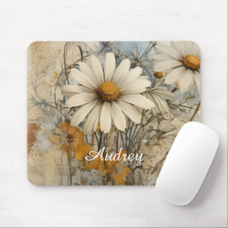 Vintage Shabby Chic Mouse Mat