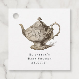 Vintage Shabby-Chic Tea Party Favour Tags