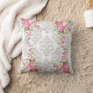 Vintage Shabby Flowers Cushion
