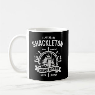 Vintage Shackleton Expedition Antarctica Coffee Mug