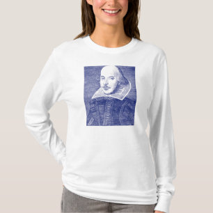 Vintage Shakespeare First Folio Woodcut T-Shirt