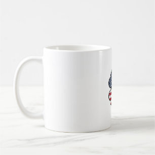 Vintage Shamrock Flag St. Patricks Day Coffee Mug