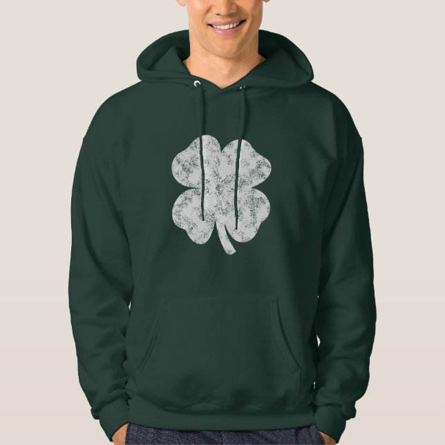 Vintage Shamrock Hoodie (Front)