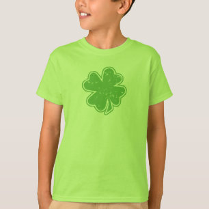 Vintage Shamrock St. Patrick's Day Kids T-Shirt