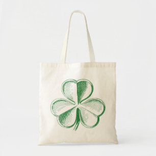 Vintage Shamrock Tote Bag