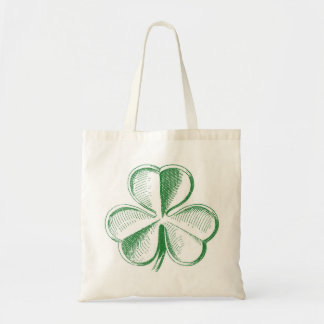 Vintage Shamrock Tote Bag
