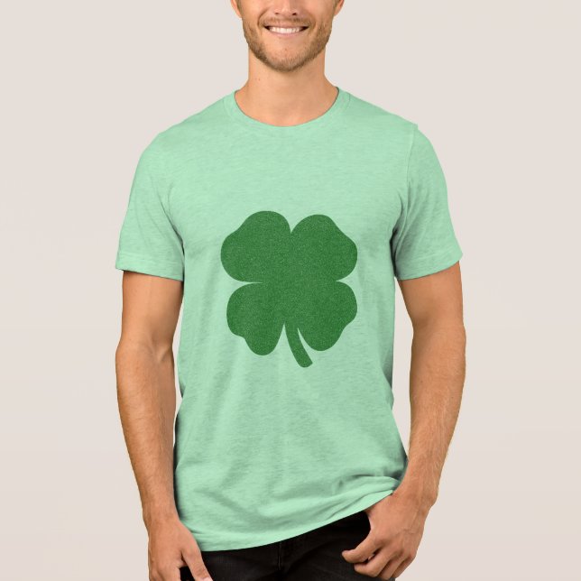 Vintage Shamrock Tri-Blend Shirt (Front)