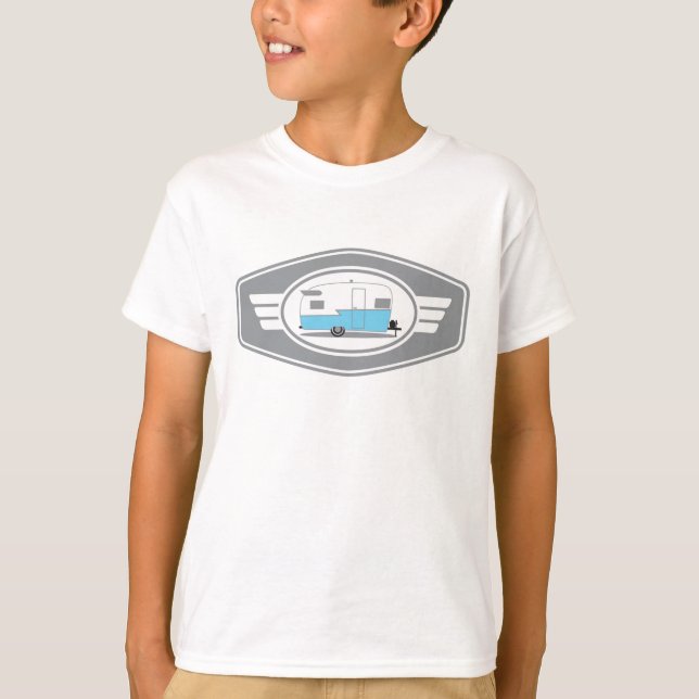 Vintage Shasta Trailer T-Shirt (Front)