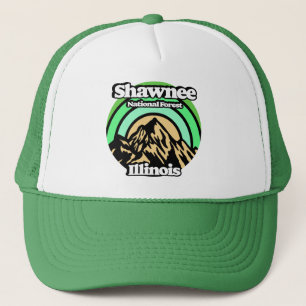 Vintage Shawnee National Forest Illinois Trucker Hat