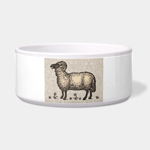 Vintage Sheep Illustration: Farm Classic Art
