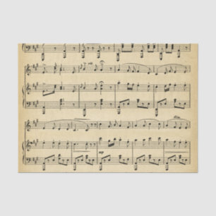 Vintage Sheet Music