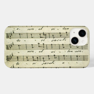 Vintage Sheet Music, Antique Musical Score 1810 Case-Mate iPhone 14 Case