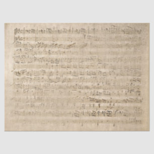 Vintage Sheet Music Grunge Antique Old Parchment