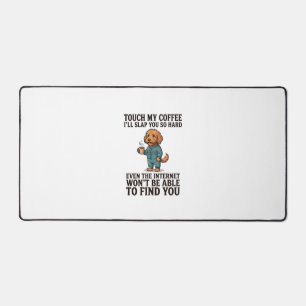 Vintage Sheltie Dog I Love My Bruiser Retro Design Desk Mat