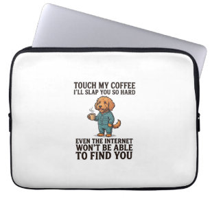 Vintage Sheltie Dog I Love My Bruiser Retro Design Laptop Sleeve