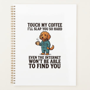 Vintage Sheltie Dog I Love My Bruiser Retro Design Planner