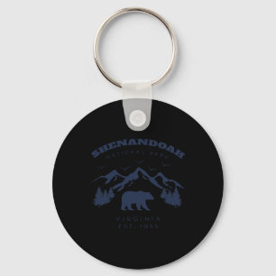 Vintage Shenandoah National Park For Kids Hiking C Key Ring