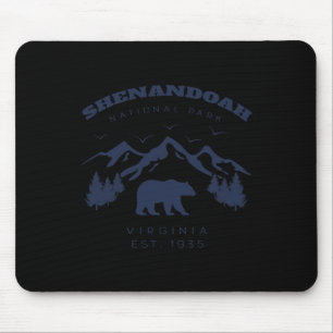Vintage Shenandoah National Park For Kids Hiking C Mouse Mat