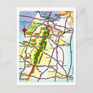 Vintage Shenandoah Park VA Postcard