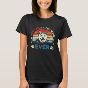 Vintage Shiba Inu Mum Shirt Best Dog Dad Ever