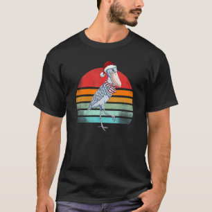 Vintage Shoebill African Bird Aztec Mayan Bird Chr T-Shirt