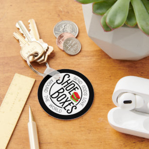 Vintage Shoebox Party Keychain