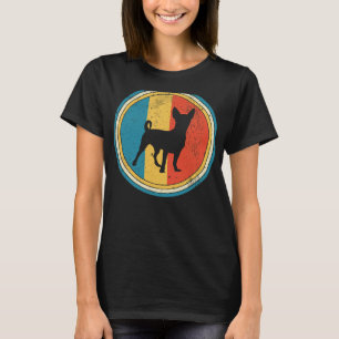 Vintage Shorthaired Chihuahua Distressed T-Shirt