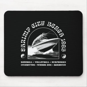 Vintage Shrimp City Beach 1993 Music Rock Shrimp S Mouse Mat