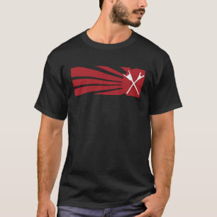 vintage Shuffleboarding for men women retro Shuffl T-Shirt