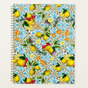 Vintage Sicilian lemon garden Planner