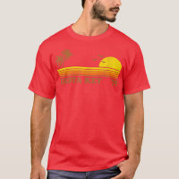 Vintage Siesta Key Florida Keys Beach Retro Sunset