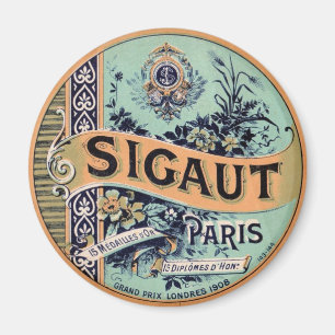 Vintage Sigaut Advertisement Magnet