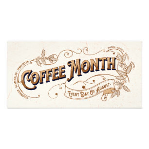 Vintage Sign Coffee Month
