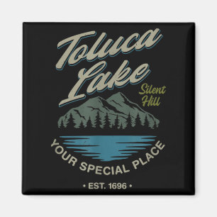 Vintage silent hill funny game toluca lake magnet