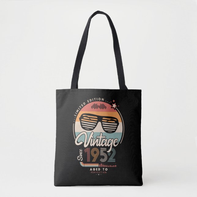 Vintage since 1952 tote bag (Front)