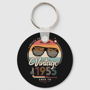 Vintage since 1955 key ring