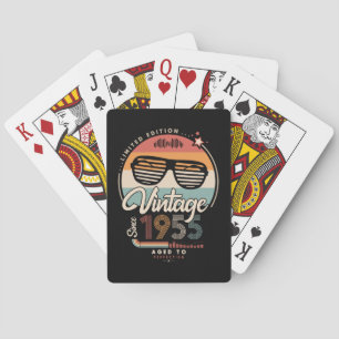 Vintage since 1955 playing cards