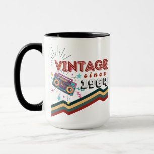 Vintage since 1964 Nostalgic & Vintage Music Mug