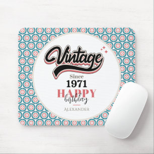 Vintage since - 1971 mouse mat