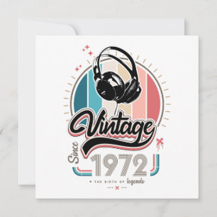 Vintage since 1972 headphones