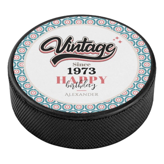 Vintage since - 1973 hockey puck (3/4)