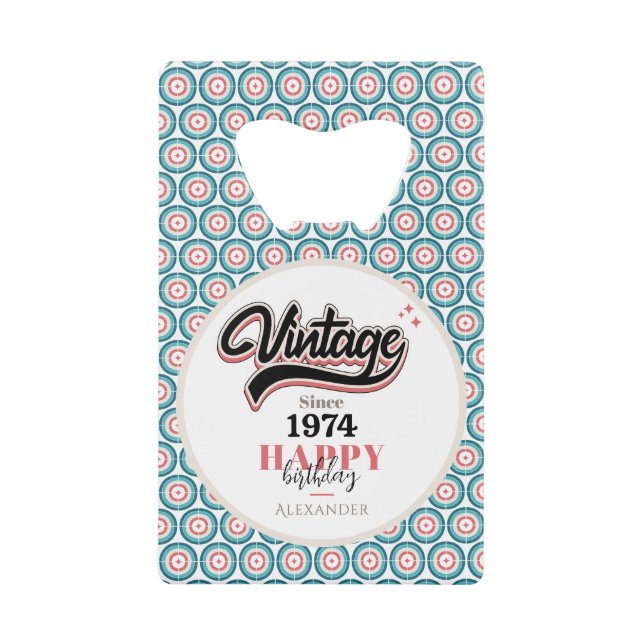 Vintage since - 1974 (Front)