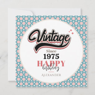 Vintage since - 1975