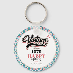 Vintage since - 1975 key ring