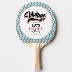 Vintage since - 1975 ping pong paddle
