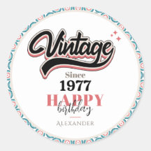 Vintage since - 1977