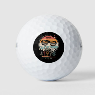 Vintage since 1978 golf balls